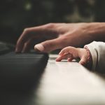 listening to music, piano, keyboard, instrument, musical, musician, pianist, people, human, baby, piano, piano, piano, piano, piano